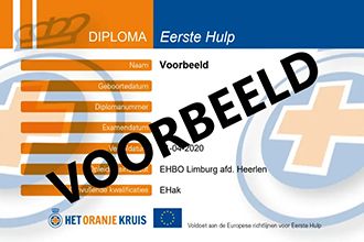 Opleiding bij EHBO Purmerend