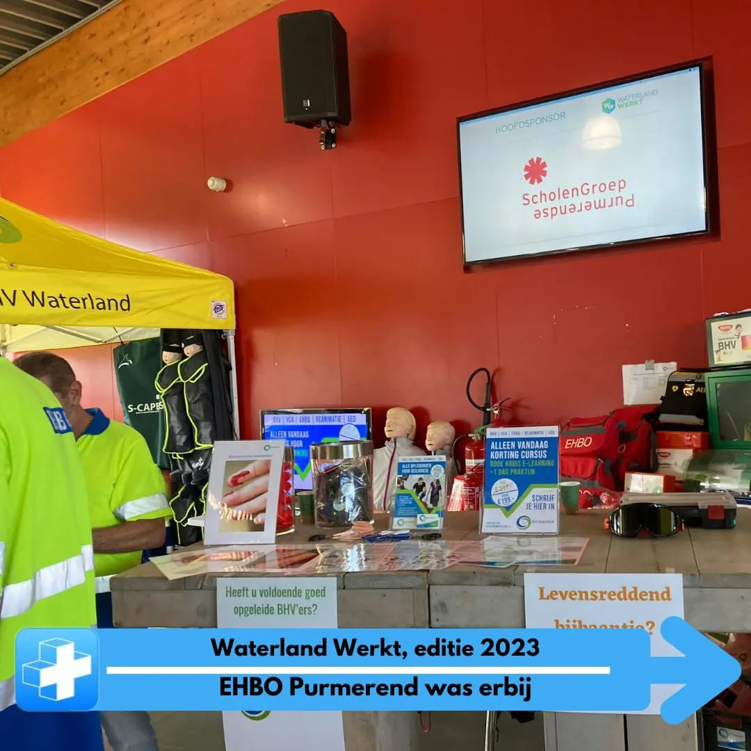 EHBO Purmerend Waterland werkt 2023