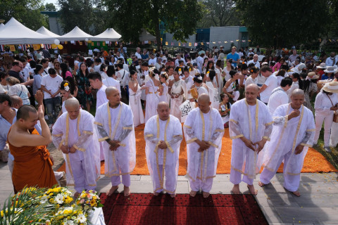 Thaise Tempel viert vriendschappelijke betrekkingen.