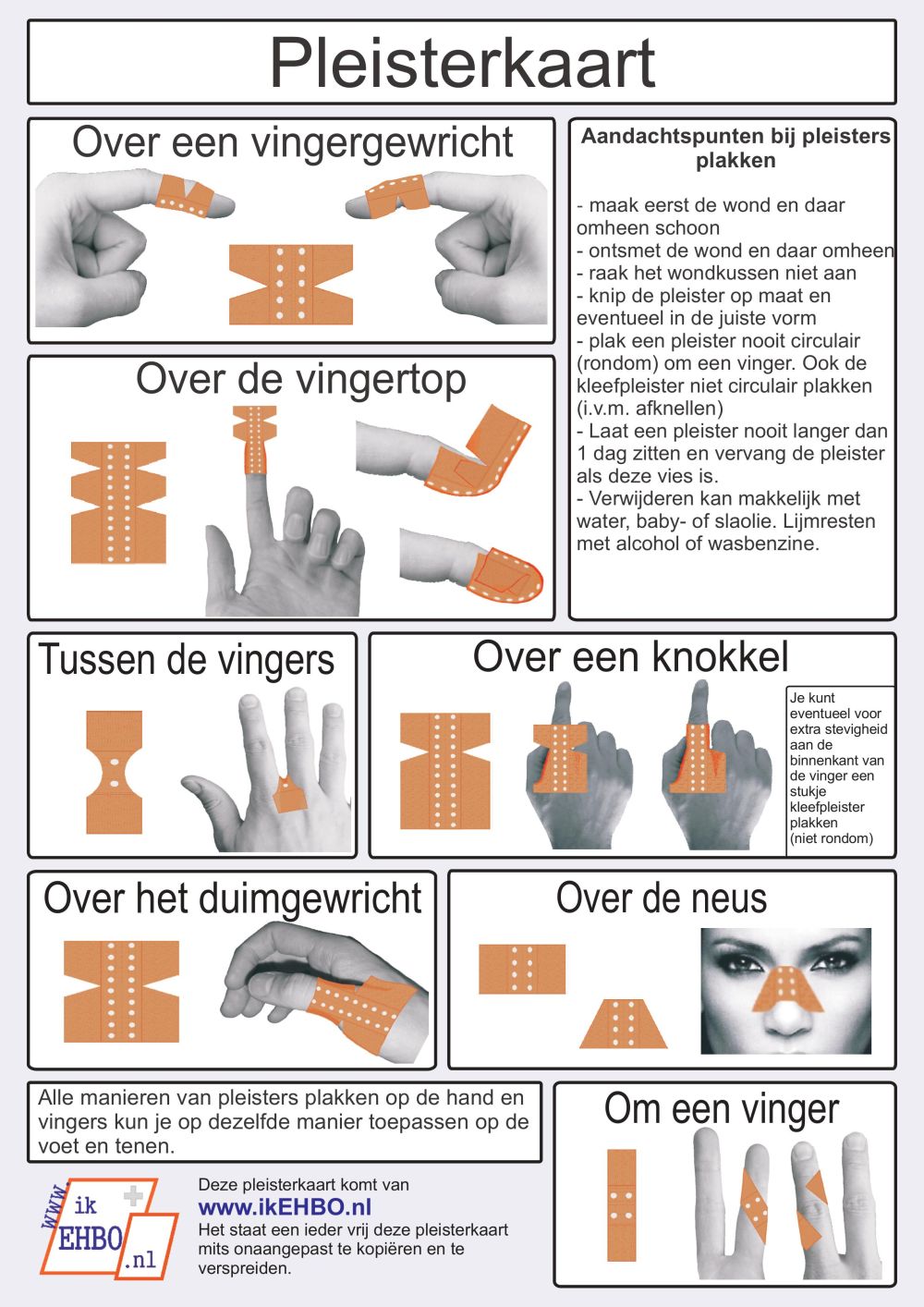 pleisterkaart ehbo Purmerend